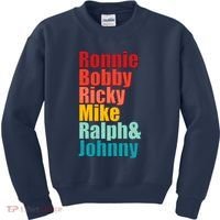 Cool Ronnie Bobby Ricky Mike Ralph And Johnny Kids Sweatshirt thumb 0