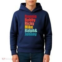 Cool Ronnie Bobby Ricky Mike Ralph And Johnny Kids Hoodie thumb 4