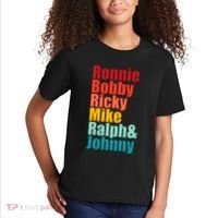 Cool Ronnie Bobby Ricky Mike Ralph And Johnny Kids T-Shirt thumb 2