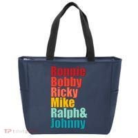Cool Ronnie Bobby Ricky Mike Ralph And Johnny Tote Bag thumb 0