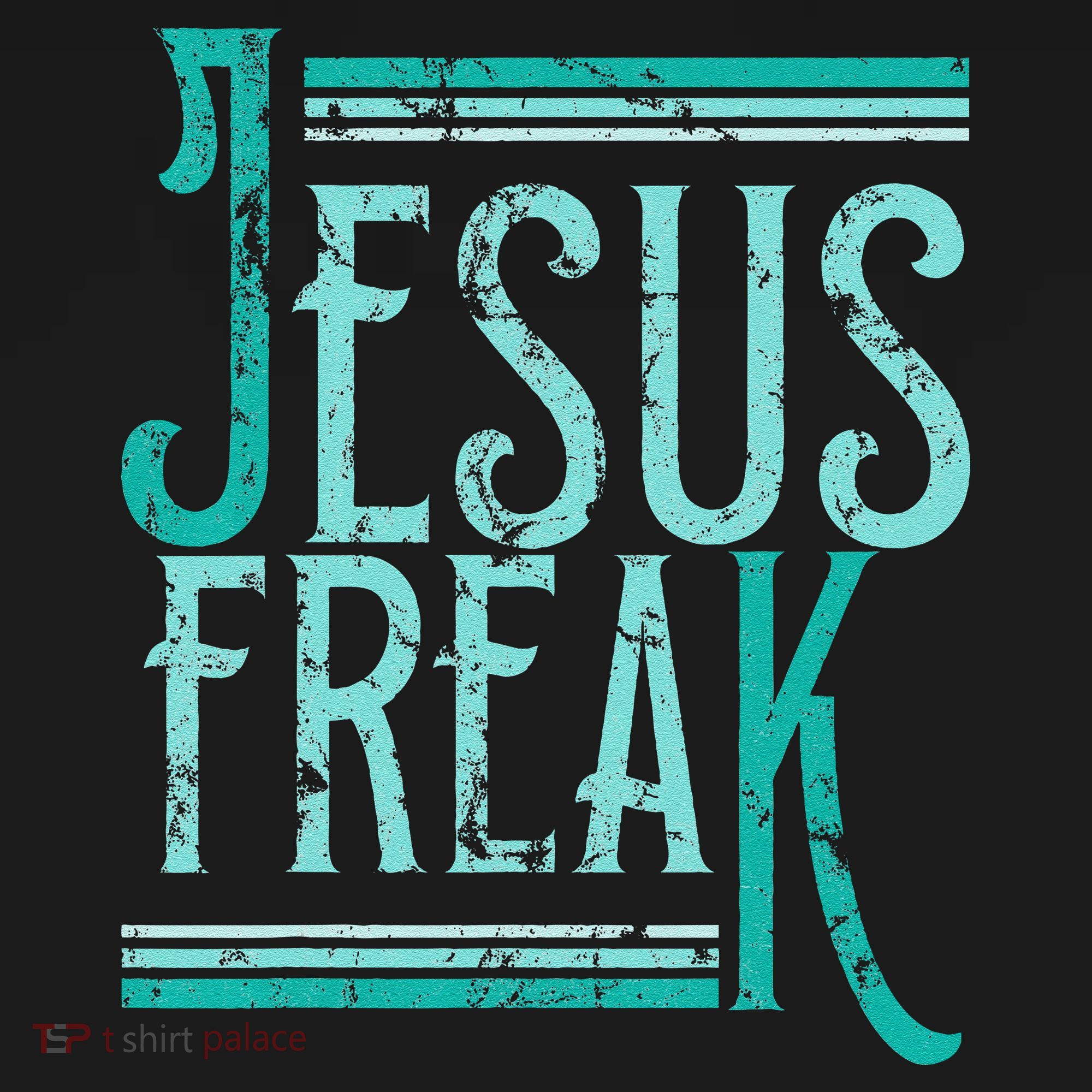 Christian Religious Bible Jesus Freak Distressed Pajama Set