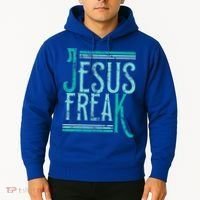 Christian Religious Bible Jesus Freak Distressed Hoodie thumb 2