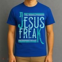 Christian Religious Bible Jesus Freak Distressed T-Shirt thumb 3
