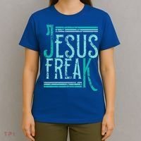Christian Religious Bible Jesus Freak Distressed T-Shirt thumb 4
