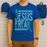 Christian Religious Bible Jesus Freak Distressed T-Shirt thumb 6