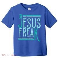 Christian Religious Bible Jesus Freak Distressed Toddler T-Shirt thumb 0