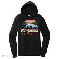 California Republic Bear Cali West Coast Beach Sunset Women's Hoodie thumb 0