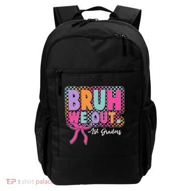 Cute Retro Bruh We Out First Graders Backpack