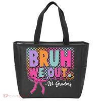 Cute Retro Bruh We Out First Graders Tote Bag thumb 0
