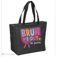 Cute Retro Bruh We Out First Graders Tote Bag thumb 2