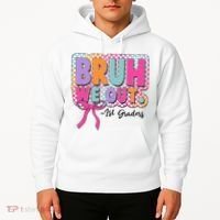 Cute Retro Bruh We Out First Graders Hoodie thumb 2
