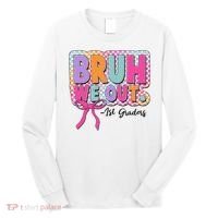 Cute Retro Bruh We Out First Graders Long Sleeve Shirt thumb 0