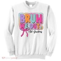 Cute Retro Bruh We Out First Graders Sweatshirt thumb 0