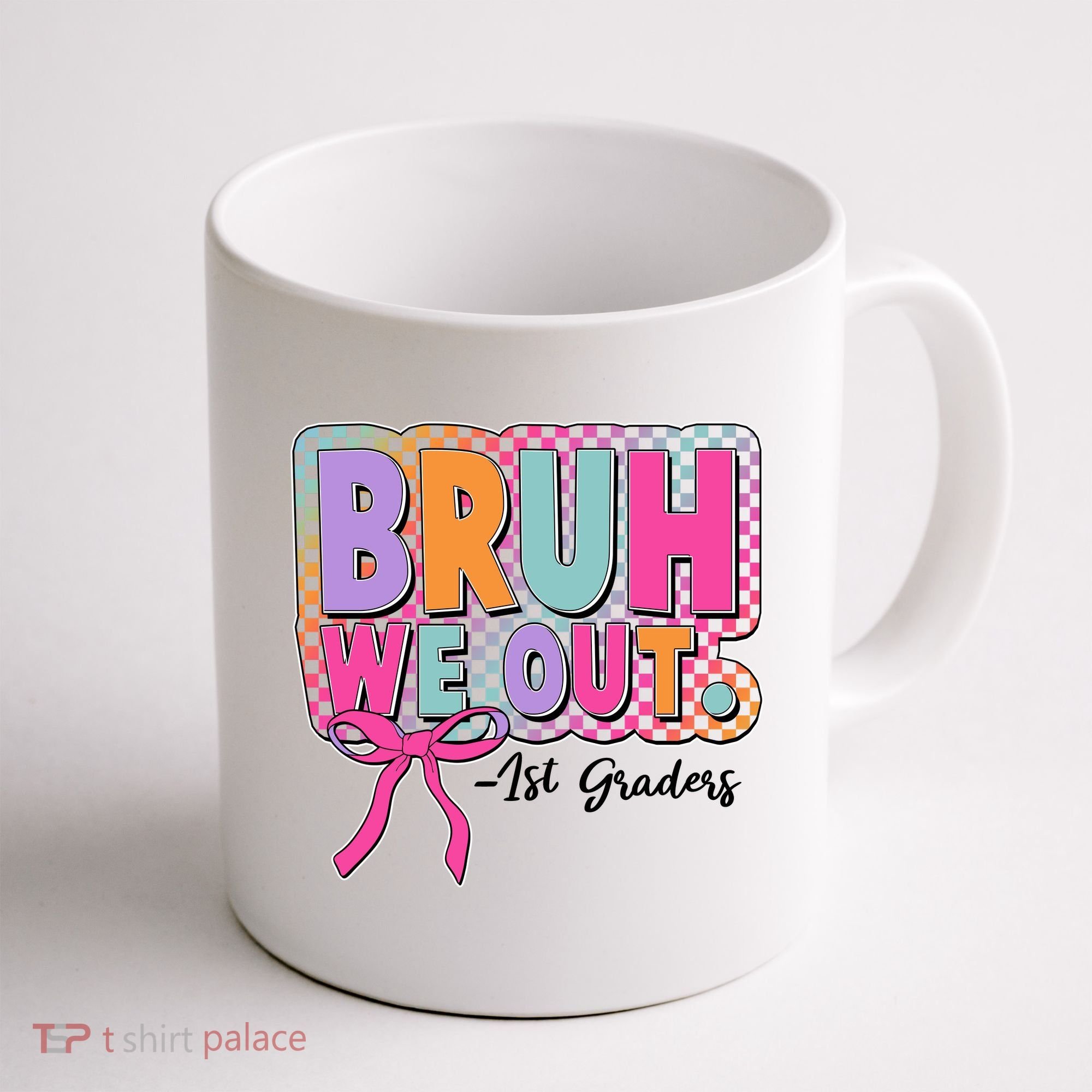 Cute Retro Bruh We Out First Graders Coffee Mug