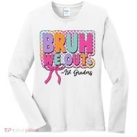 Cute Retro Bruh We Out First Graders Women's Long Sleeve Shirt thumb 0