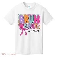 Cute Retro Bruh We Out First Graders Kids T-Shirt thumb 0