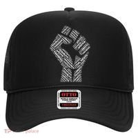 Civil Rights Black Power Fist March For Justice Hat thumb 0
