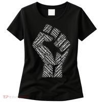 Civil Rights Black Power Fist March For Justice Women's T-Shirt thumb 0