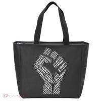 Civil Rights Black Power Fist March For Justice Tote Bag thumb 0