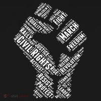 Civil Rights Black Power Fist March For Justice Sweatshirt thumb 3