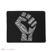 Civil Rights Black Power Fist March For Justice Mousepad thumb 0