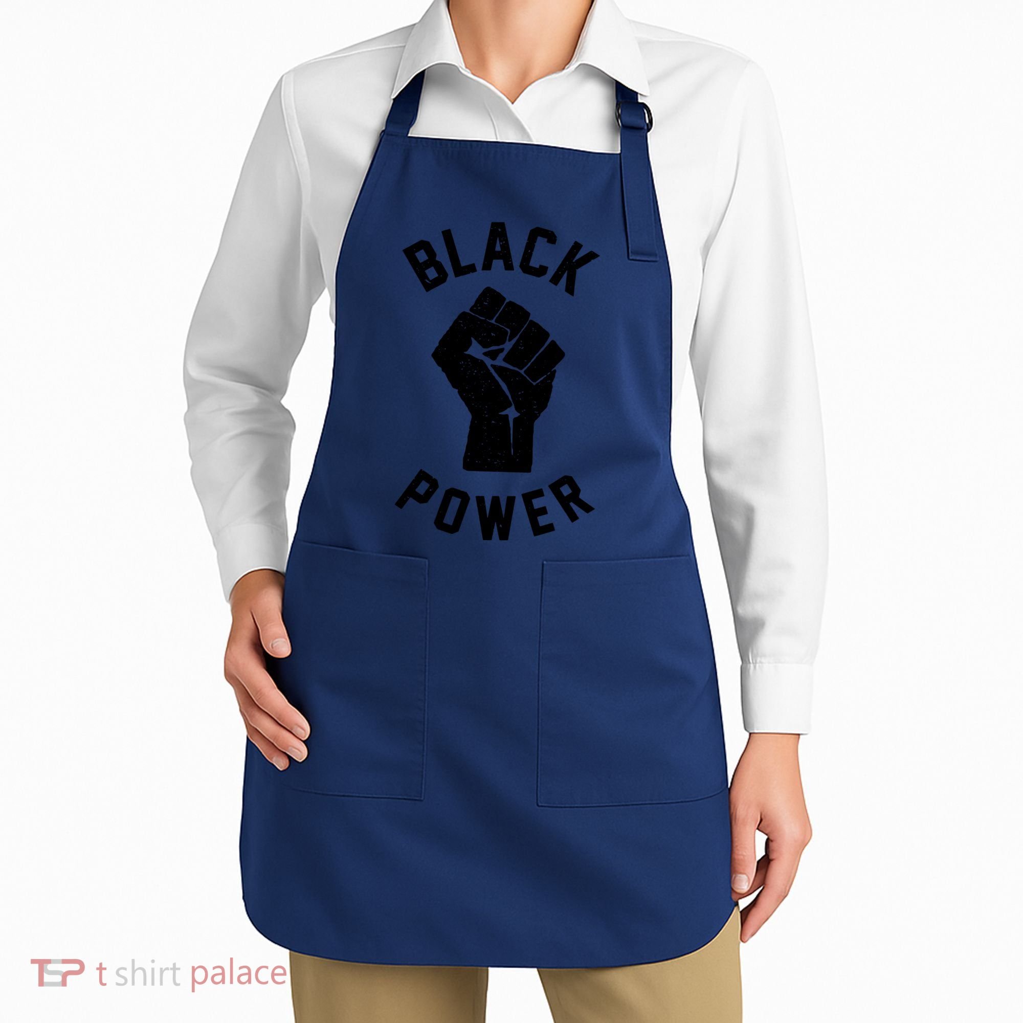 Civil Rights Black Power Fist Apron