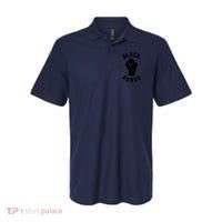 Civil Rights Black Power Fist Polo thumb 0