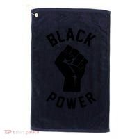 Civil Rights Black Power Fist Golf Towel thumb 0