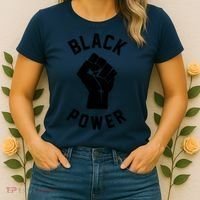 Civil Rights Black Power Fist Women's T-Shirt thumb 2