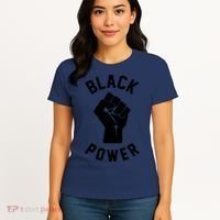 Civil Rights Black Power Fist Women's T-Shirt thumb 4