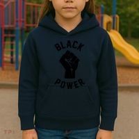 Civil Rights Black Power Fist Kids Hoodie thumb 3