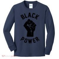 Civil Rights Black Power Fist Kids Long Sleeve Shirt thumb 0