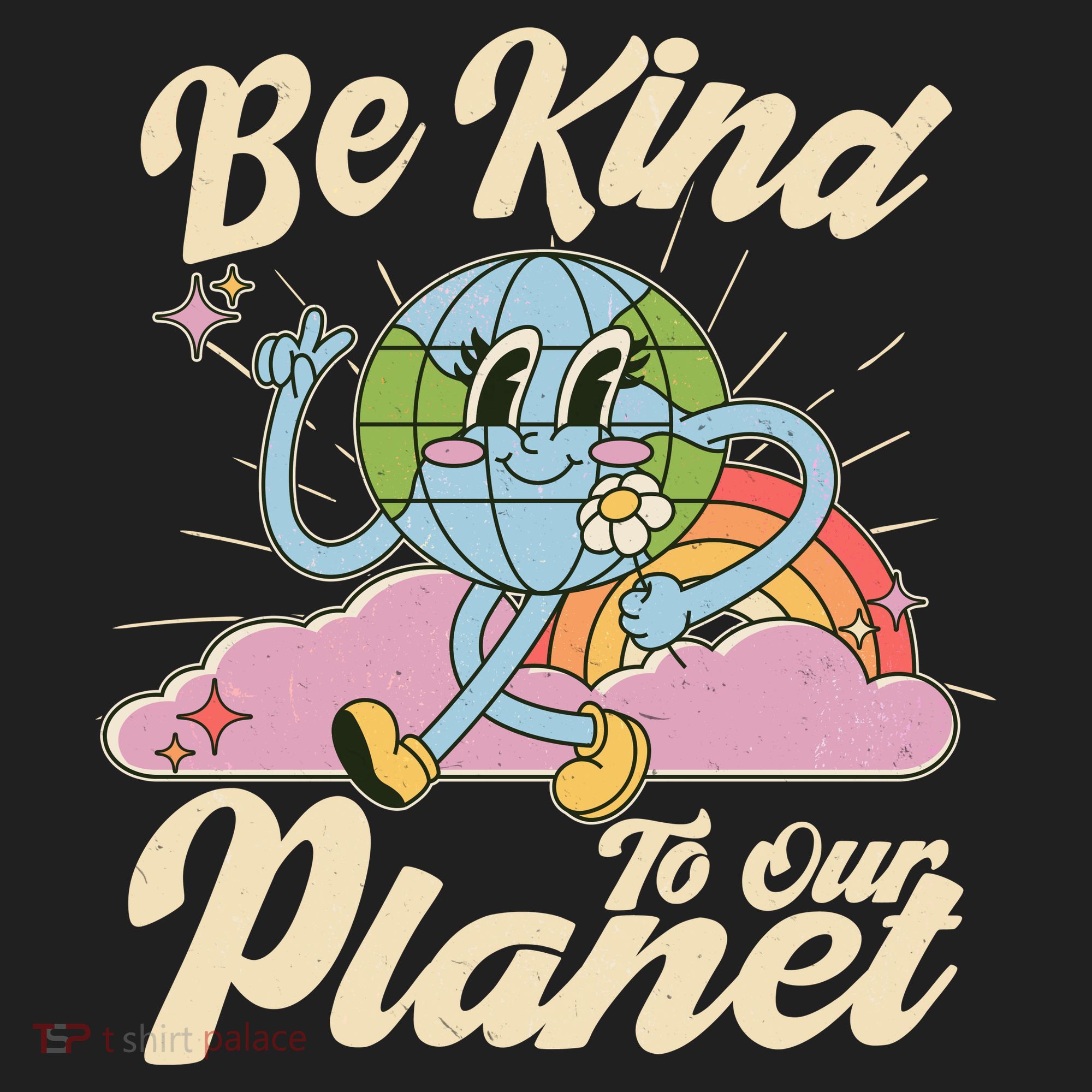Cute Retro Be Kind To Our Planet Celebrate Earth Day Hat