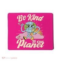 Cute Retro Be Kind To Our Planet Celebrate Earth Day Mousepad thumb 0