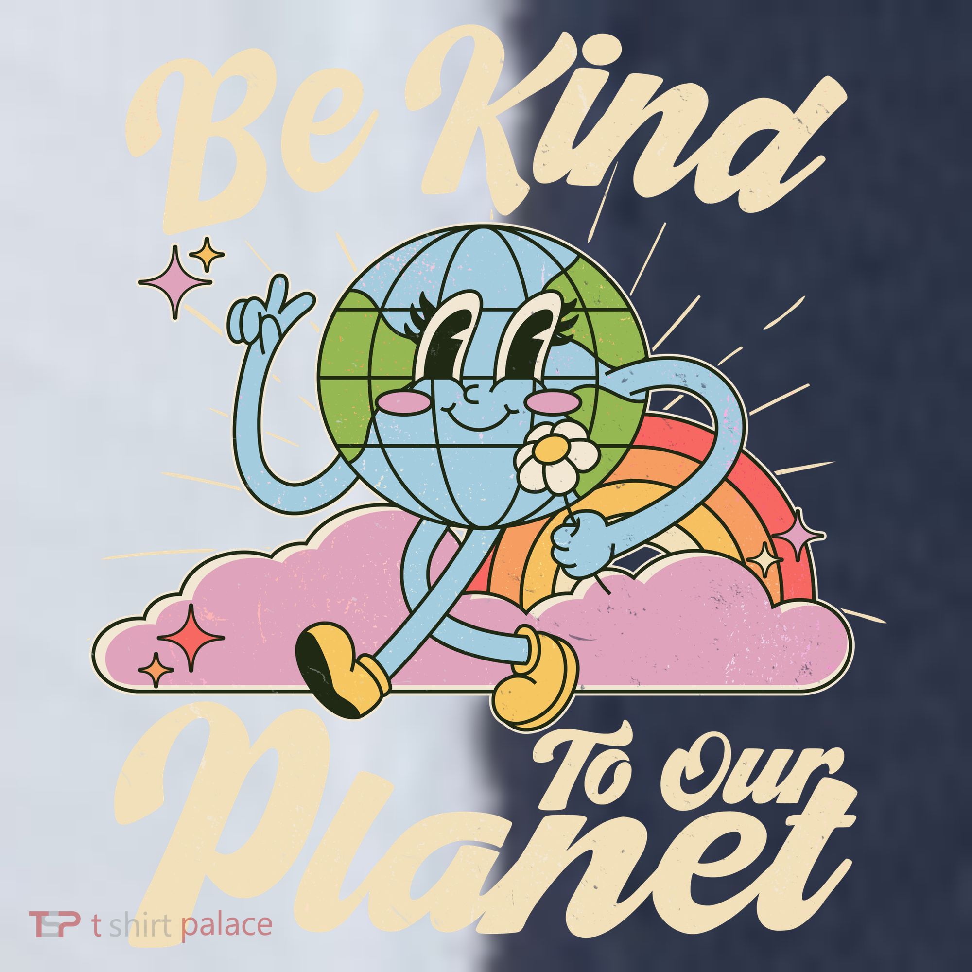 Cute Retro Be Kind To Our Planet Celebrate Earth Day Sport-Tek Competitor United Soccer Jersey