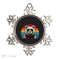 Cool Retro Bear In Sunglasses 70s 80s 90s Novelty Funny Bear Ornament thumb 0
