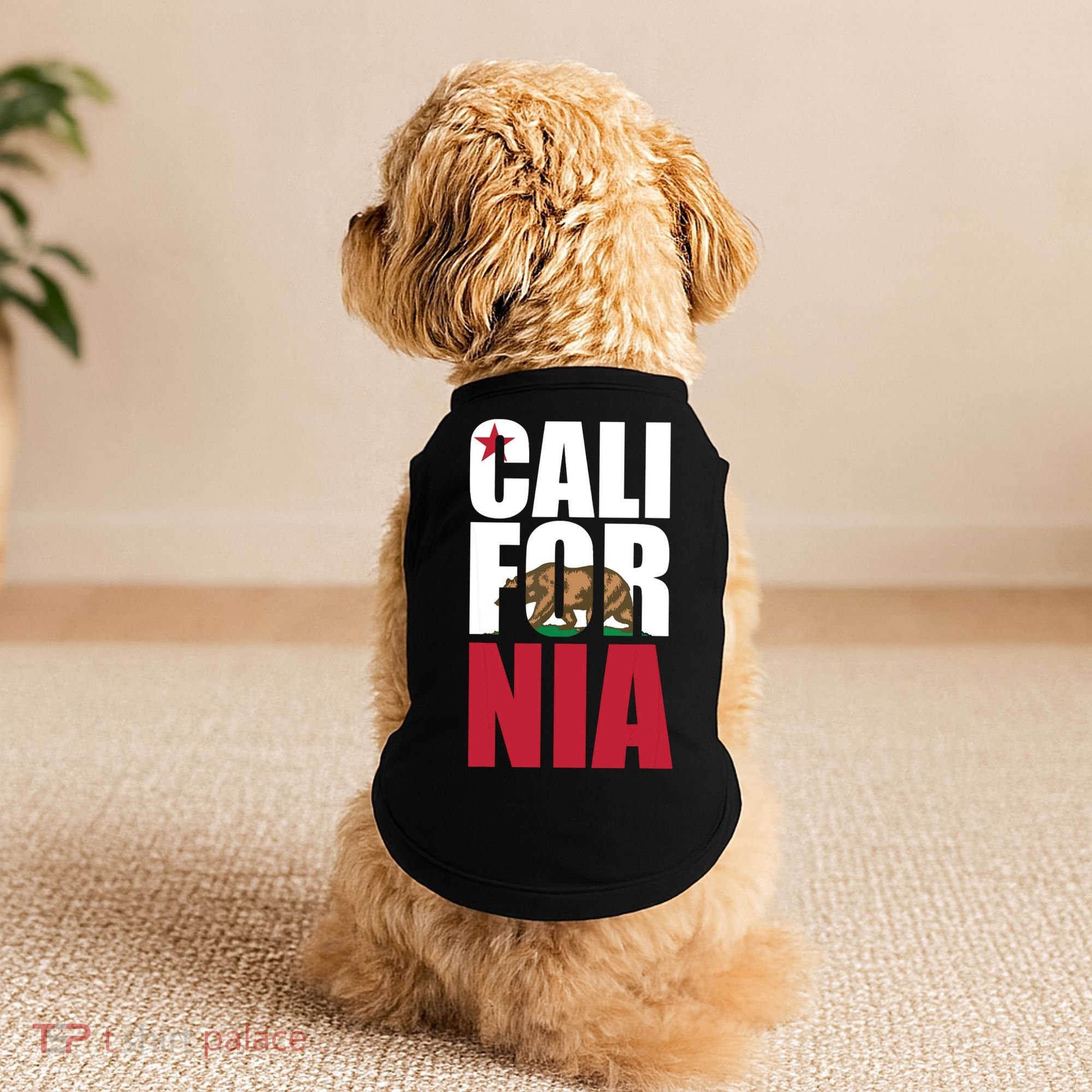 California Republic Bear T Doggie Tank