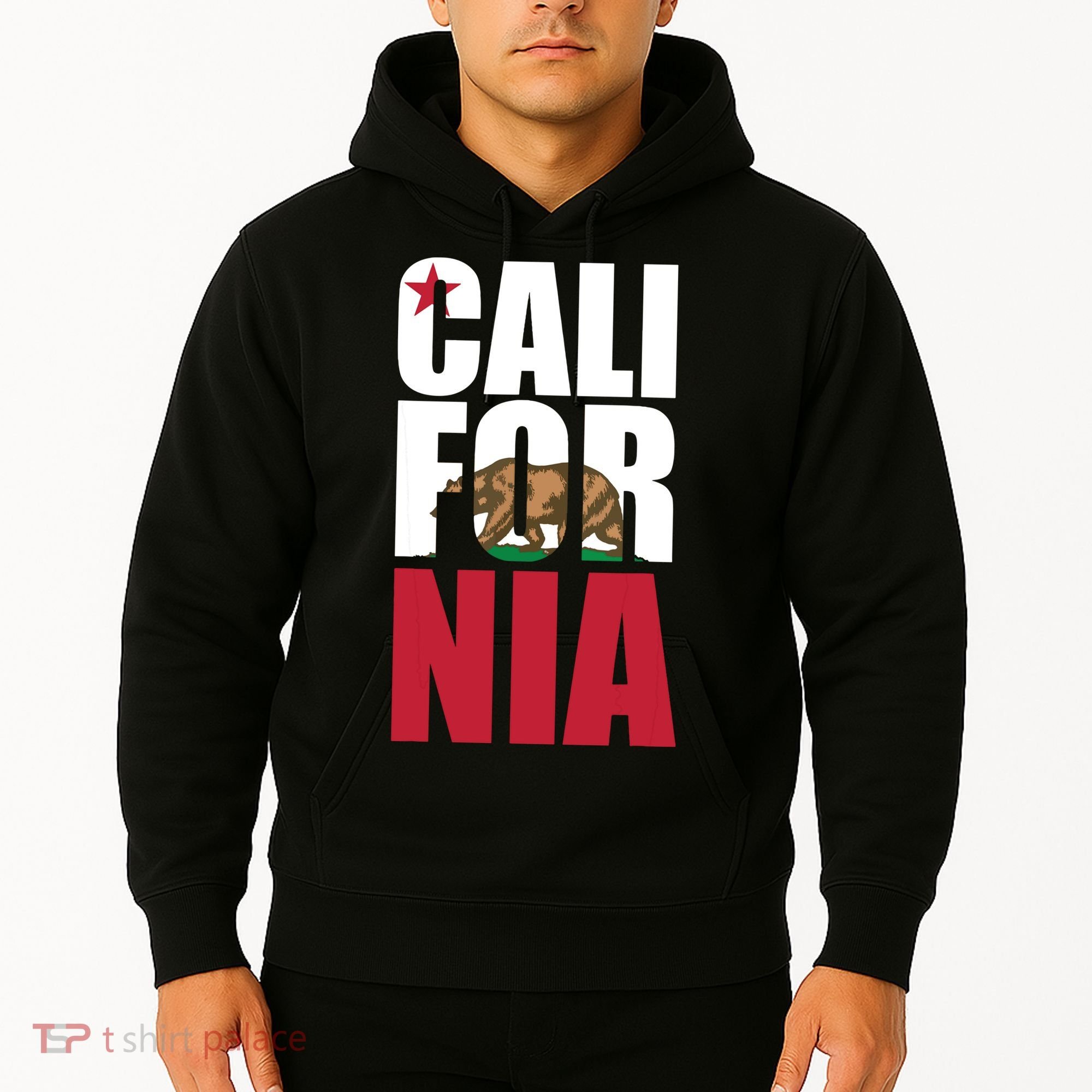 California Republic Bear T Hoodie