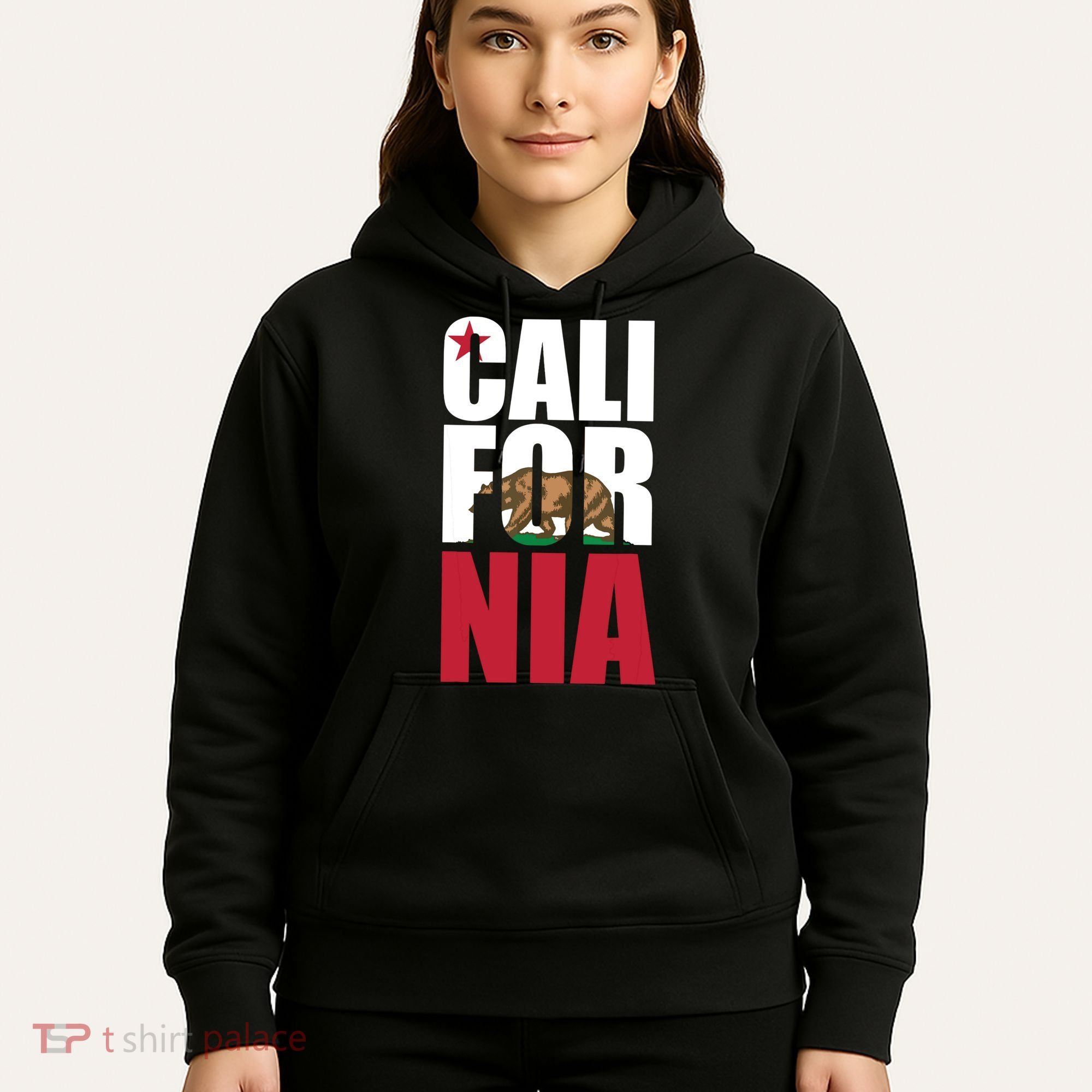 California Republic Bear T Hoodie