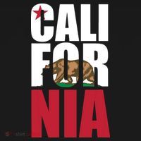California Republic Bear T Button thumb 1
