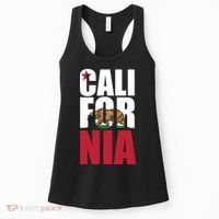 California Republic Bear T Women's Tank Top thumb 0