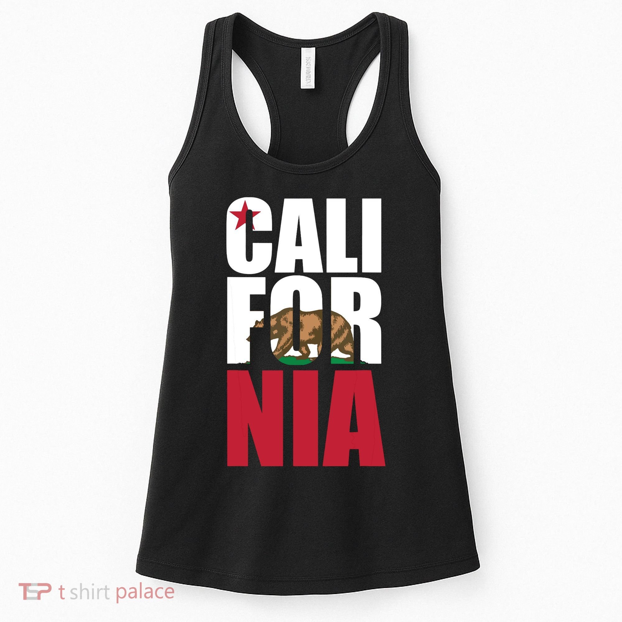 California Republic Bear T Women's Tank Top
