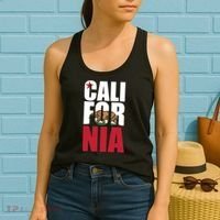 California Republic Bear T Women's Tank Top thumb 2
