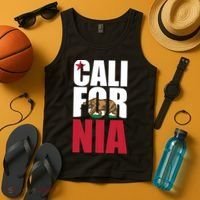 California Republic Bear T Tank Top thumb 4