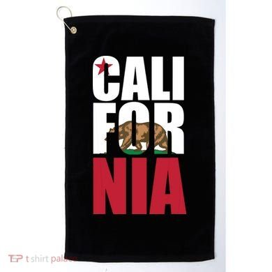 California Republic Bear T Golf Towel