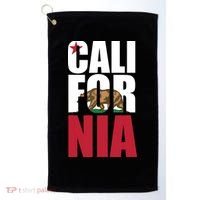 California Republic Bear T Golf Towel thumb 0