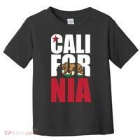 California Republic Bear T Toddler T-Shirt thumb 0