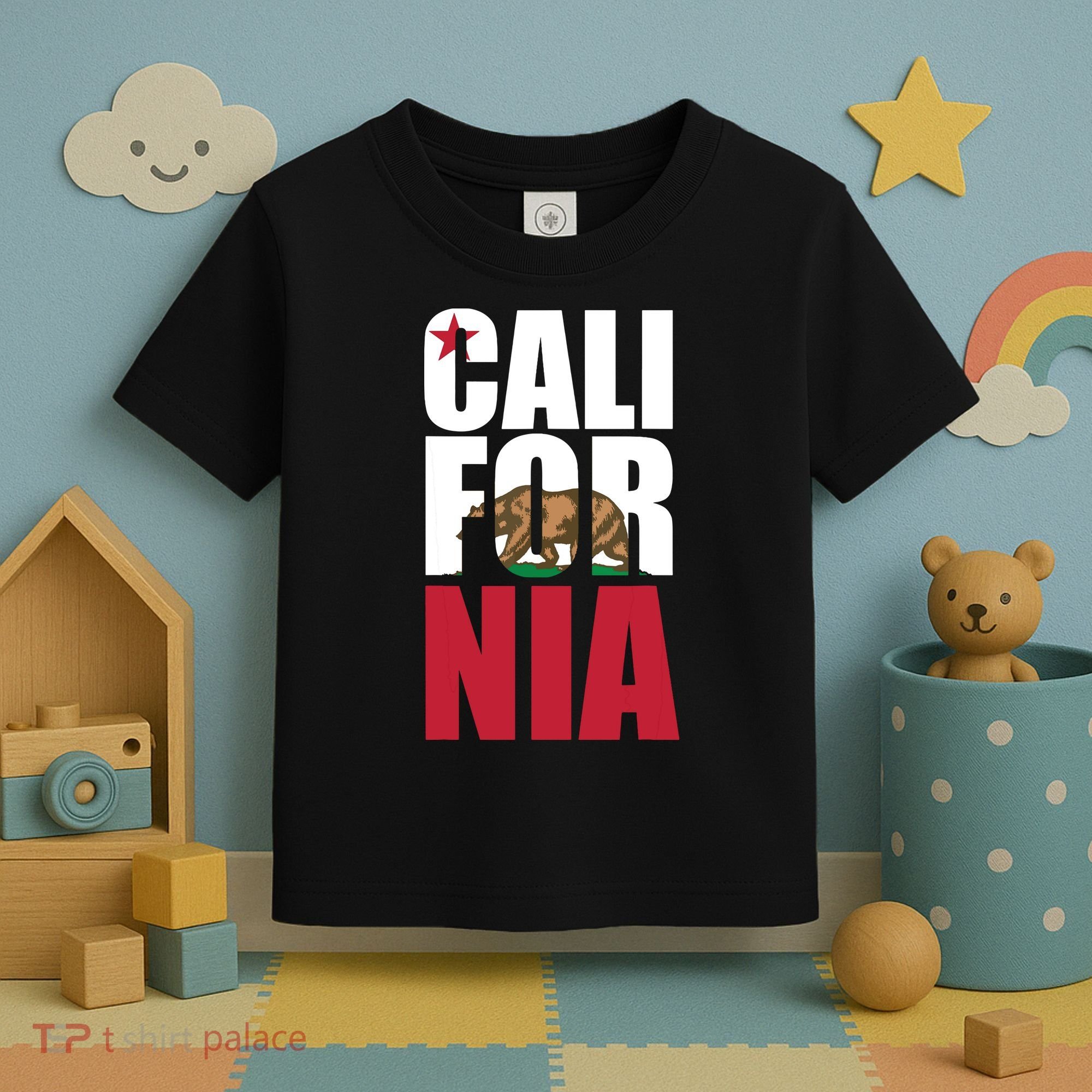 California Republic Bear T Toddler T-Shirt
