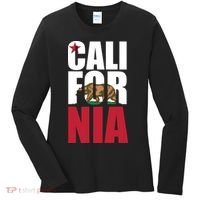 California Republic Bear T Women's Long Sleeve Shirt thumb 0