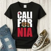 California Republic Bear T Women's T-Shirt thumb 3